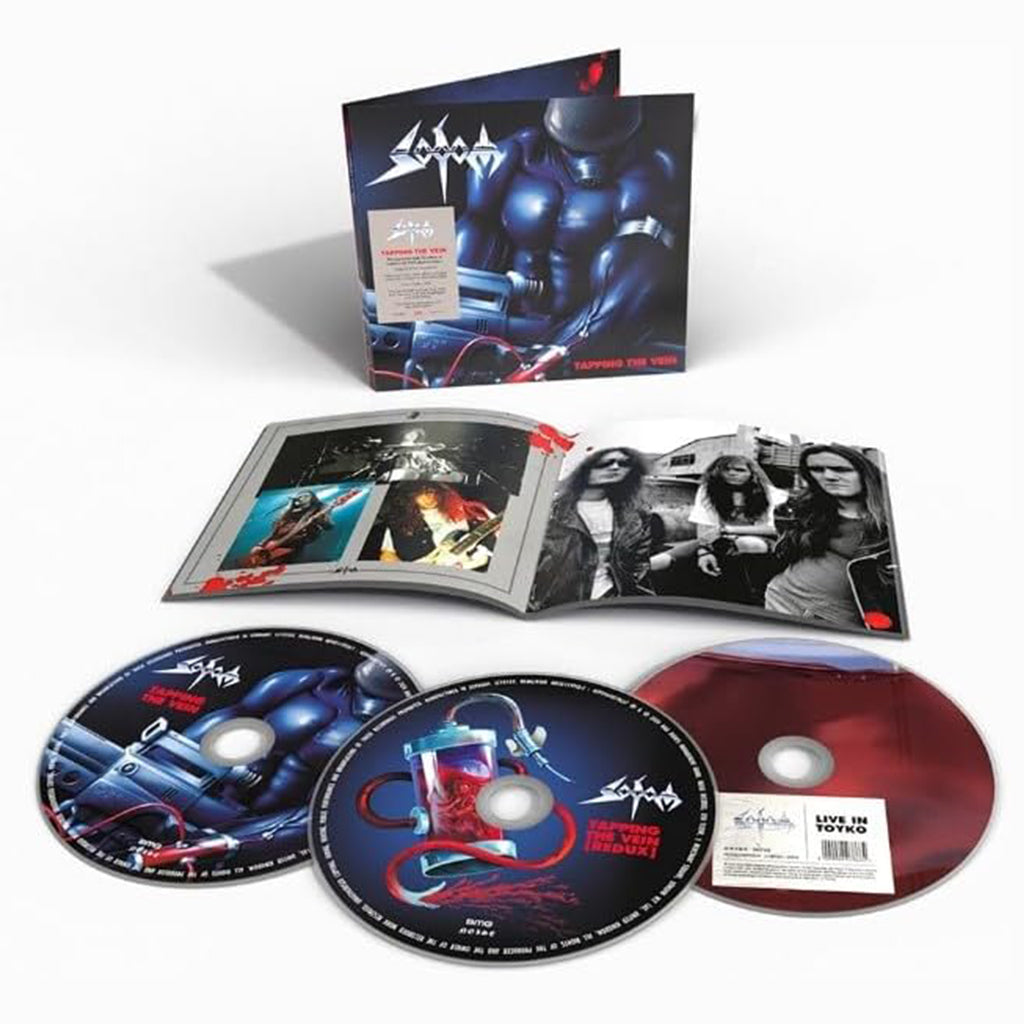 SODOM - Tapping The Vein (Deluxe Edition) - 3CD Set [NOV 15]