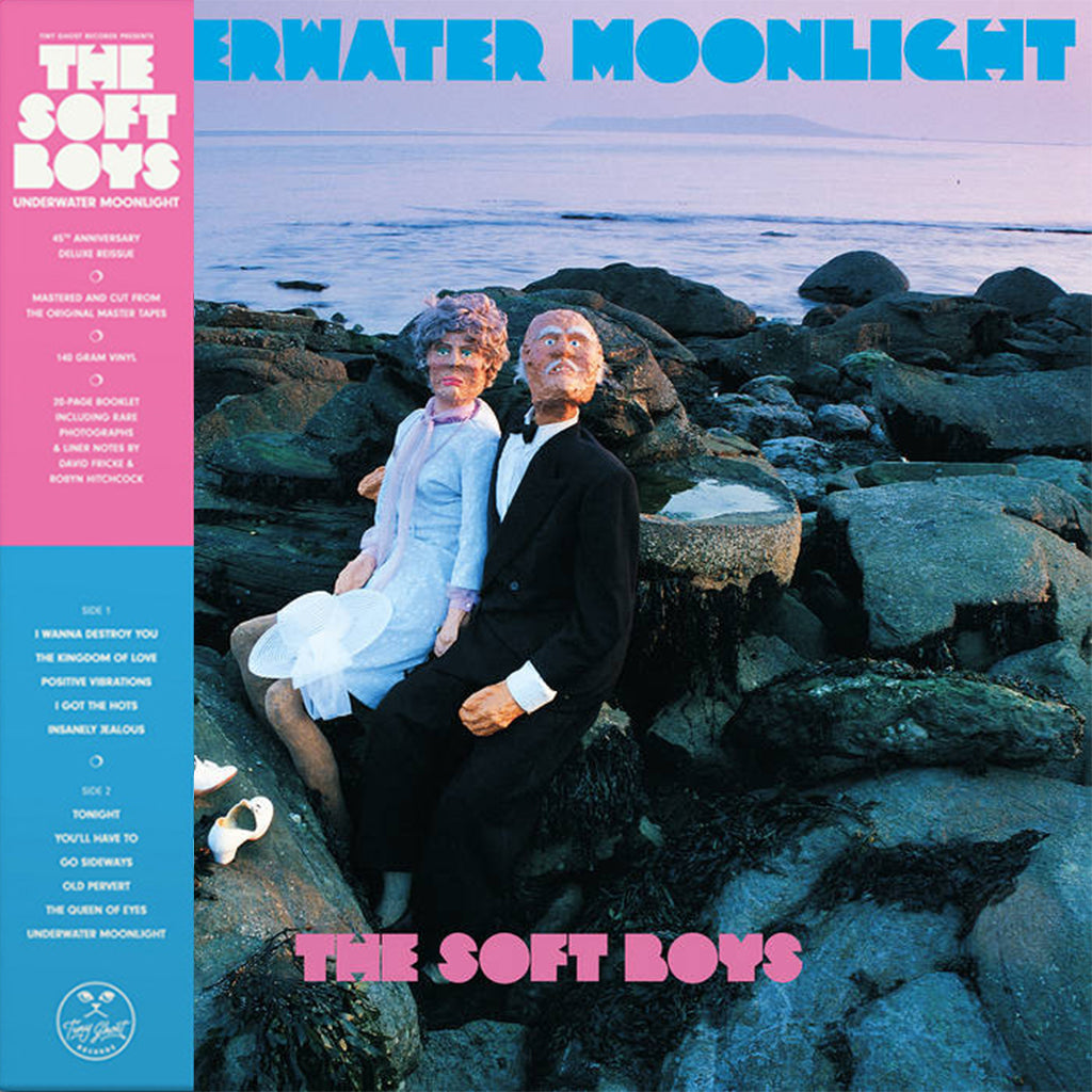 THE SOFT BOYS - Underwater Moonlight (45th Anniversary Remaster) - LP - Deluxe Black Vinyl [AUG 15]