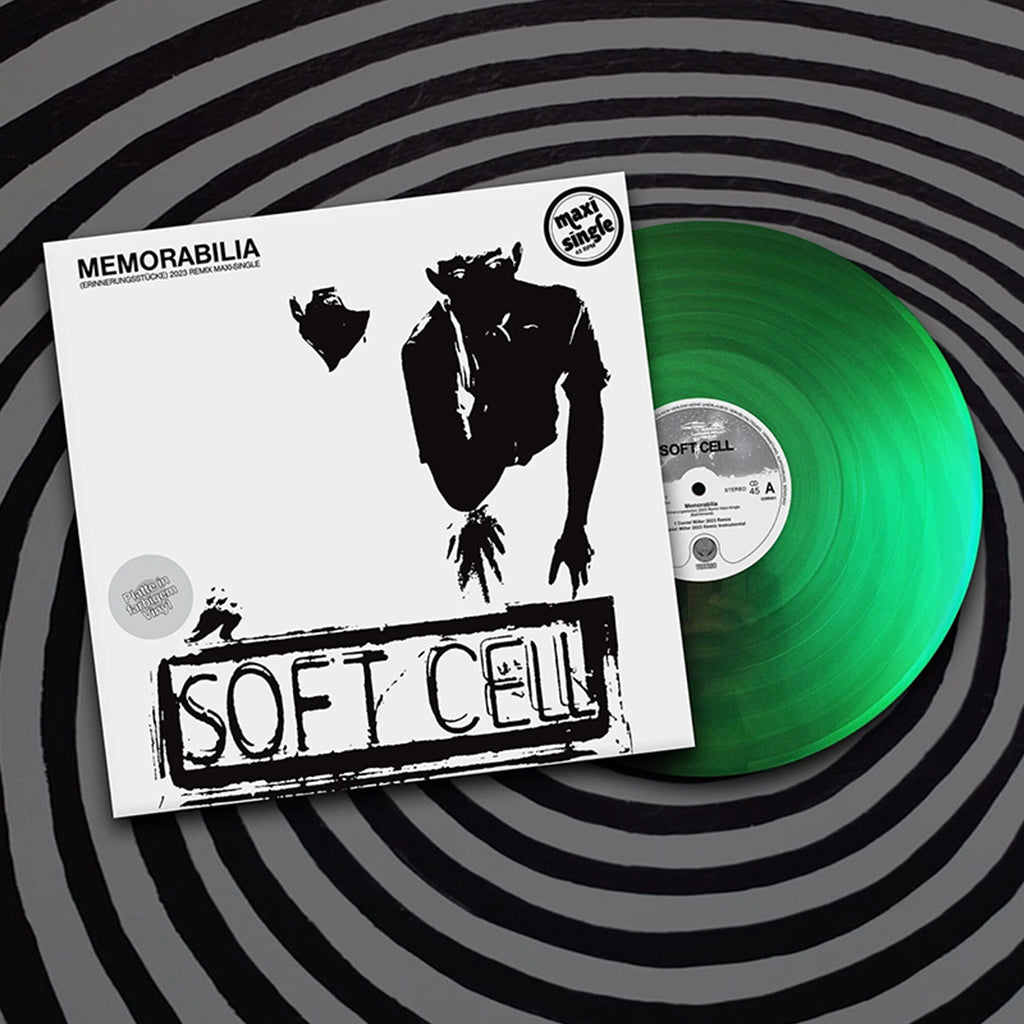 SOFT CELL - Memorabilia (German Maxi-Single) - 12'' - Green Vinyl