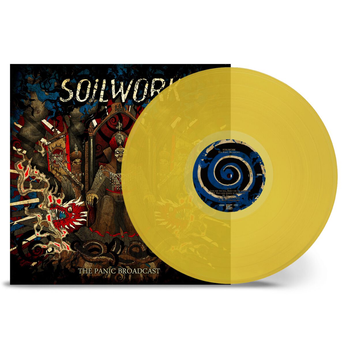 SOILWORK - The Panic Broadcast (2024 Reissue) - LP - Transparent Yellow Vinyl [MAY 10]