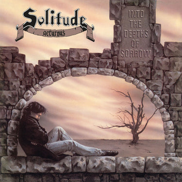 SOLITUDE AETURNUS - Into The Depths Of Sorrow (2023 Reissue w/ Lyric Insert) - LP - 180g Gold & Orange Marbled Vinyl