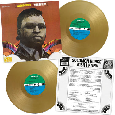 SOLOMON BURKE - I Wish I Knew (Reissue) - LP - 180g Gold Colour Vinyl