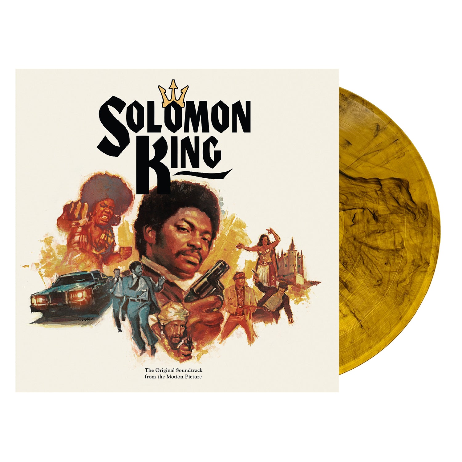 VARIOUS - Solomon King (Original Soundtrack) [Expanded Edition] - 2LP - 'Tiger Swirl' Colour Vinyl [FEB 6]