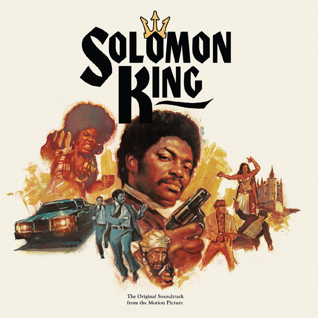 VARIOUS - Solomon King (Original Soundtrack) [Expanded Edition] - 2LP - 'Tiger Swirl' Colour Vinyl [FEB 6]