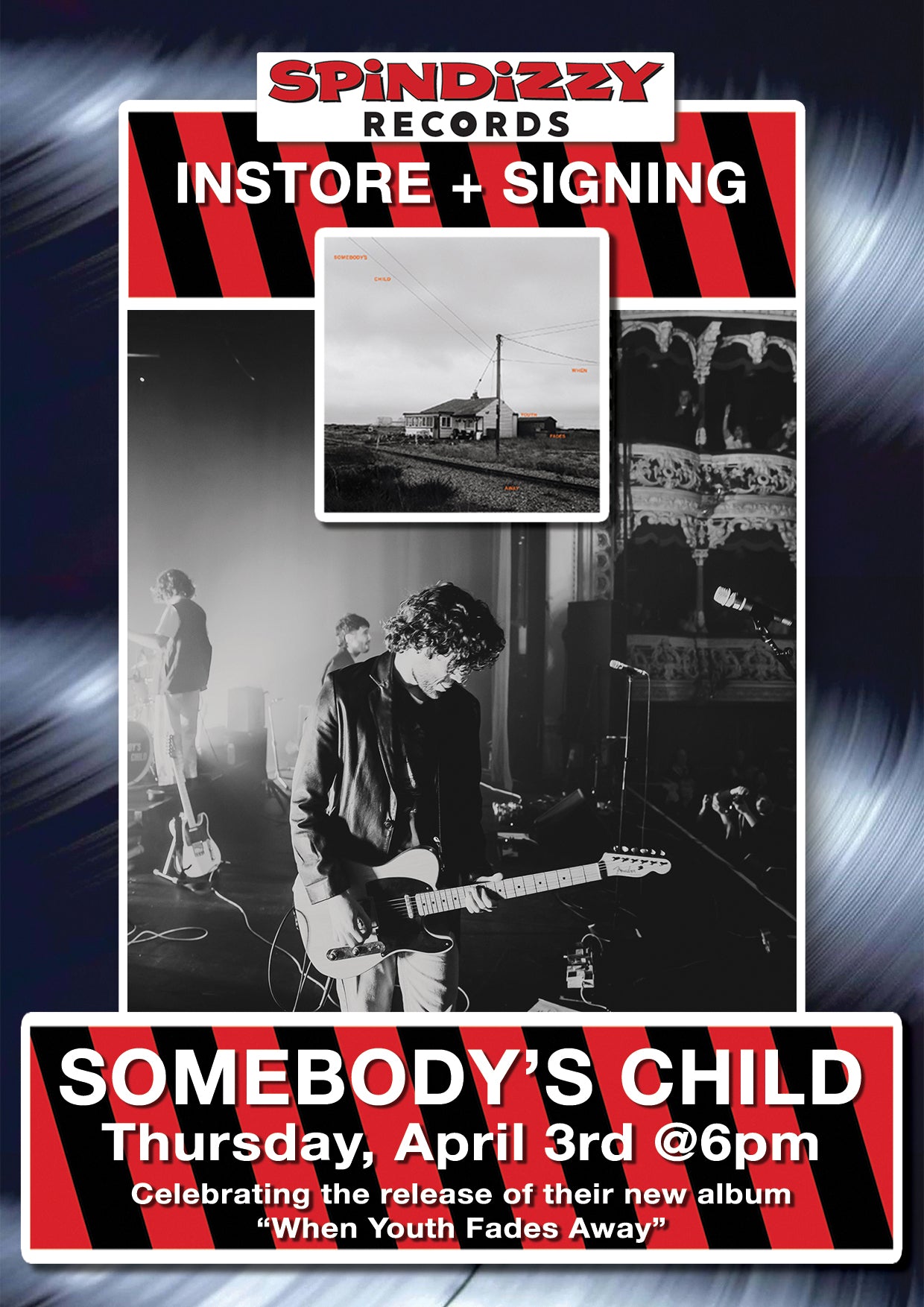 SOMEBODY'S CHILD - Instore + Signing - APR 3rd