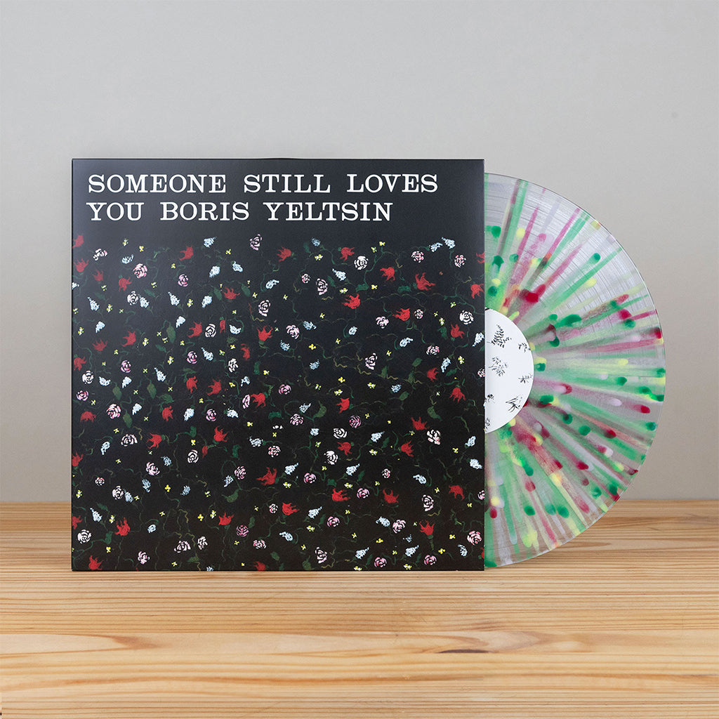 SOMEONE STILL LOVES YOU BORIS YELTSIN - Broom (20th Anniversary Edition) - LP - Clear with Red, Pink, Yellow and Green Splatter Vinyl [SEP 12]