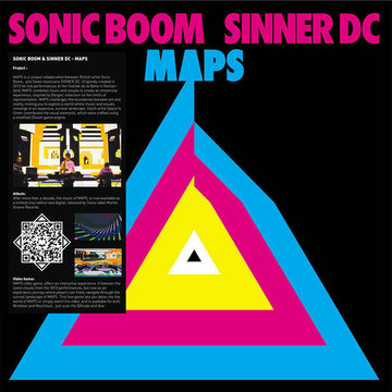 SONIC BOOM & SINNER DC - M∆PS (Includes Interactive Game) - LP - Vinyl [FEB 21]
