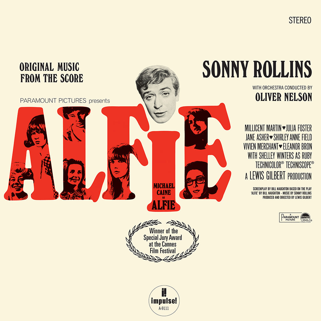 SONNY ROLLINS - Alfie - Original Music From The Score (Verve Acoustic Sounds Series) - LP - Deluxe 180g Vinyl [FEB 7]