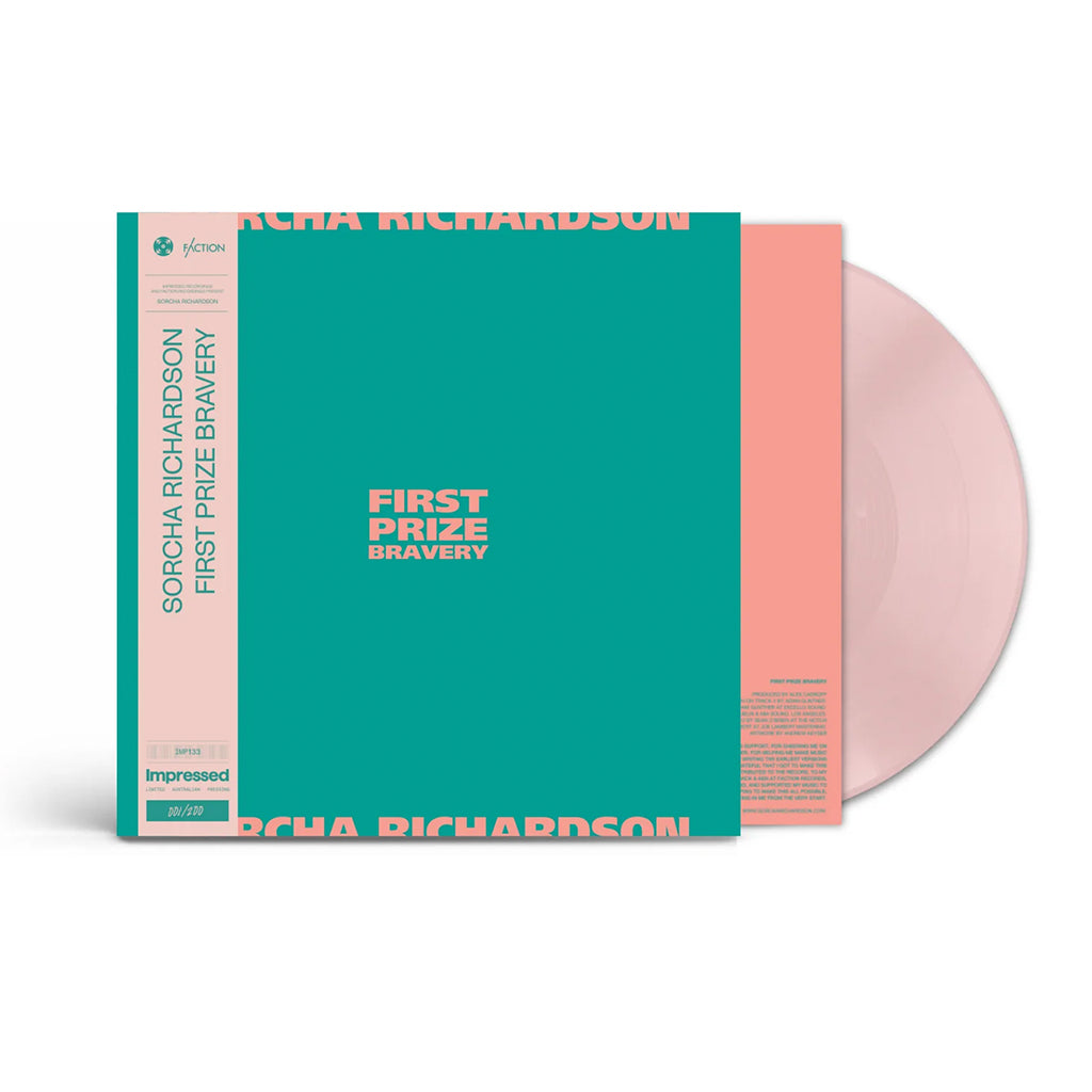 SORCHA RICHARDSON - First Prize Bravery (Reissue w/ bonus track) - LP - Powder Pink Vinyl [SEP 19]