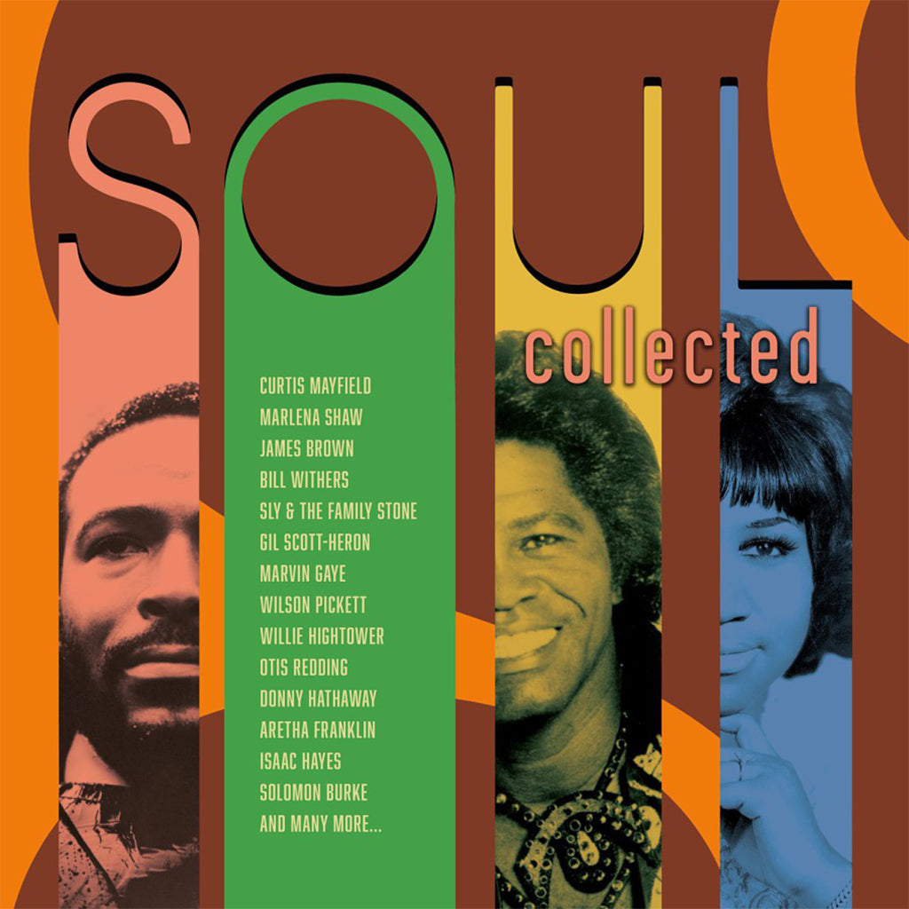 VARIOUS - Soul Collected - 2LP - 180g Yellow / Orange Coloured Vinyl