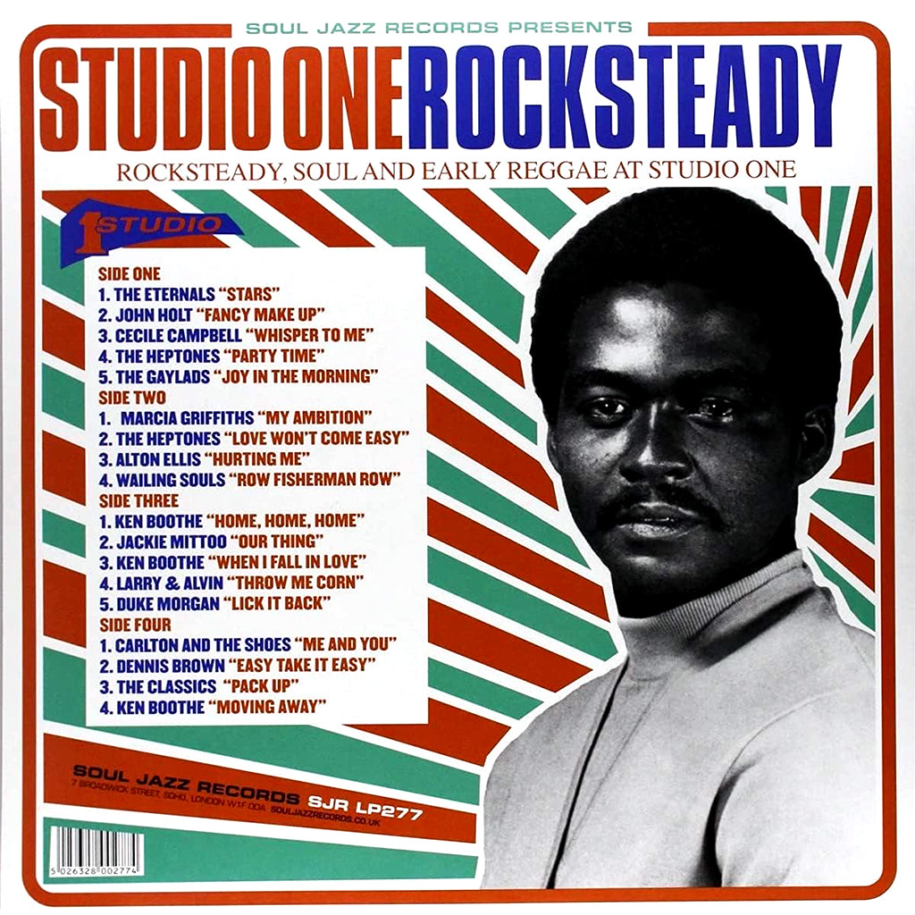 VARIOUS / SOUL JAZZ RECORDS PRESENTS - Studio One Rocksteady (Repress) - 2LP - Black Vinyl