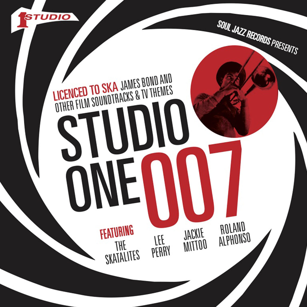 VARIOUS - Studio One 007 – Licenced To Ska: James Bond And Other Film Soundtracks And TV Themes (Remastered & Expanded) - 2LP - Black Vinyl
