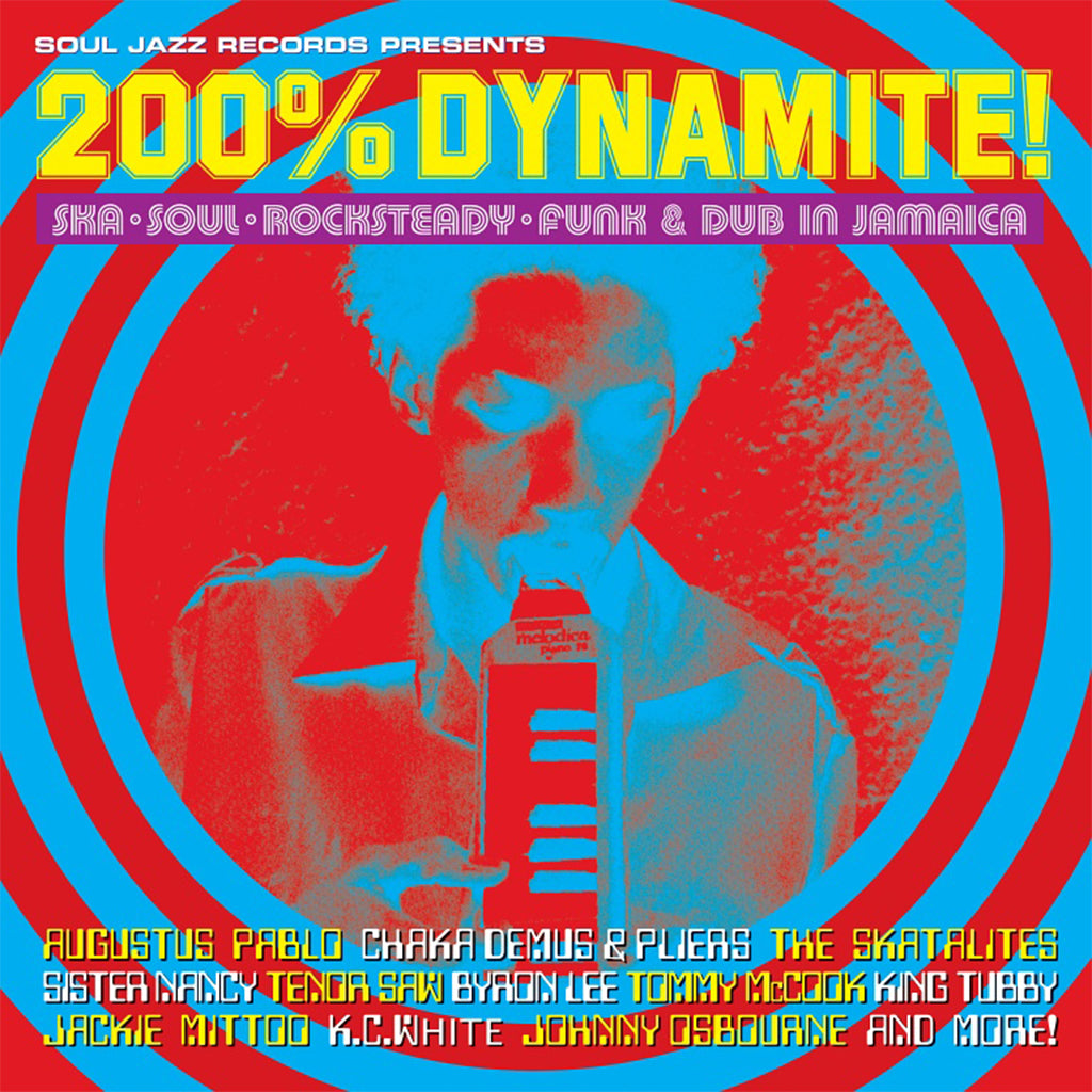 VARIOUS / SOUL JAZZ RECORDS presents - 200% DYNAMITE! : Ska, Soul, Rocksteady, Funk & Dub in Jamaica (2023 Edition) - CD