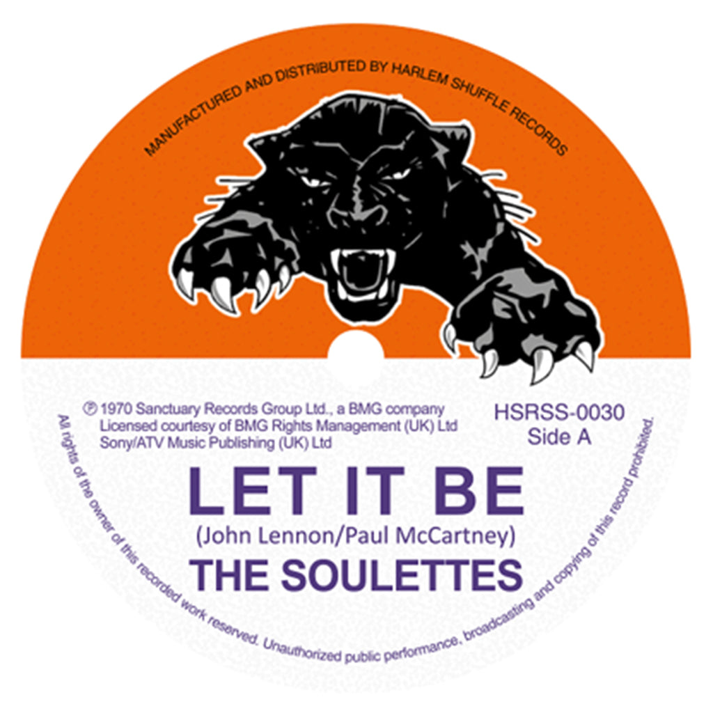 THE SOULETTES / THE UPSETTERS - Let It Be / Big Dog Bloxie - 7'' - Vinyl [SEP 27]