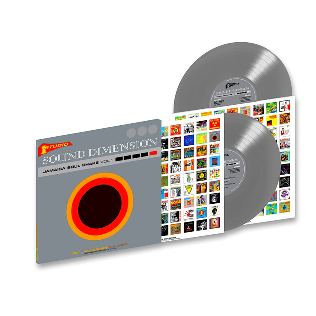 SOUND DIMENSION - Jamaica Soul Shake Vol. 1 - 2LP - Silver Vinyl