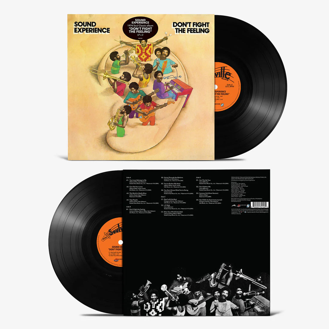 SOUND EXPERIENCE - Don't Fight The Feeling (Reissue) - 2LP - Vinyl [JAN 30]