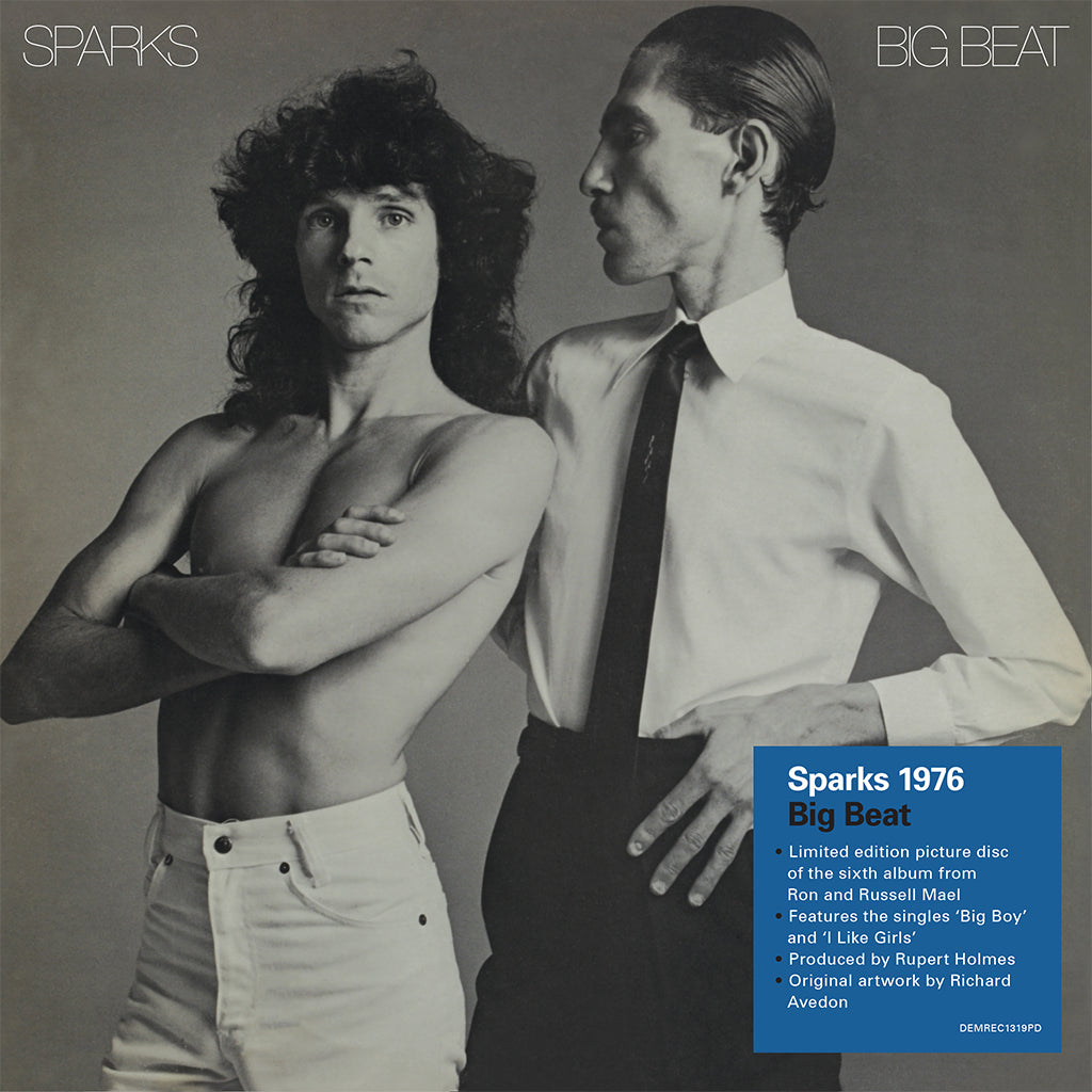 SPARKS - Big Beat (50th Anniversary Edition) - LP - Picture Disc Vinyl [OCT 10]
