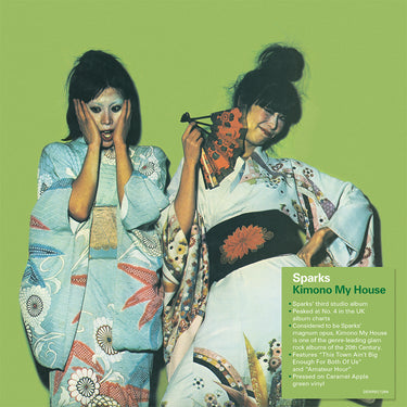 SPARKS - Kimono My House (50th Anniversary) - LP - 'Caramel Apple Green' Vinyl [NOV 29]