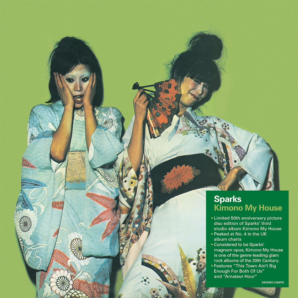 SPARKS - Kimono My House (50th Anniversary) - LP - Picture Disc Vinyl [DEC 6]