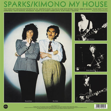 SPARKS - Kimono My House (50th Anniversary) - LP - 'Caramel Apple Green' Vinyl [NOV 29]