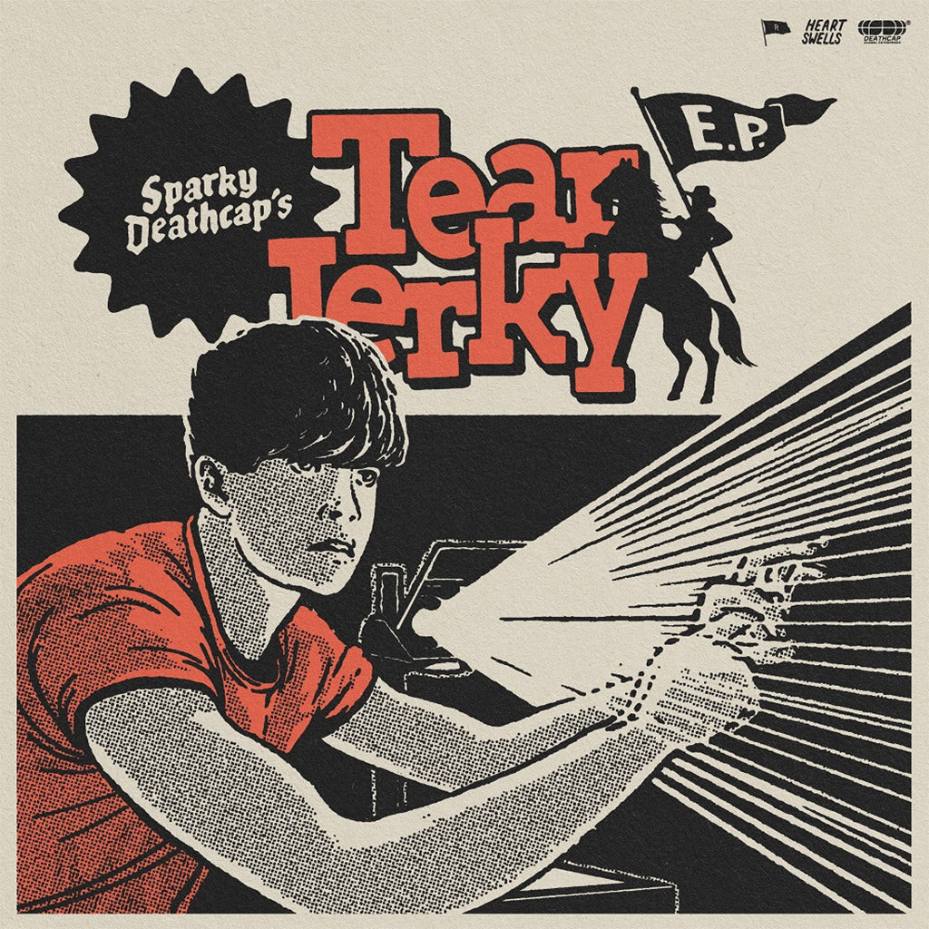 SPARKY DEATHCAP - Tear Jerky EP (2023 Reissue) - 12'' EP - Phenakistoscope Picture Disc Vinyl