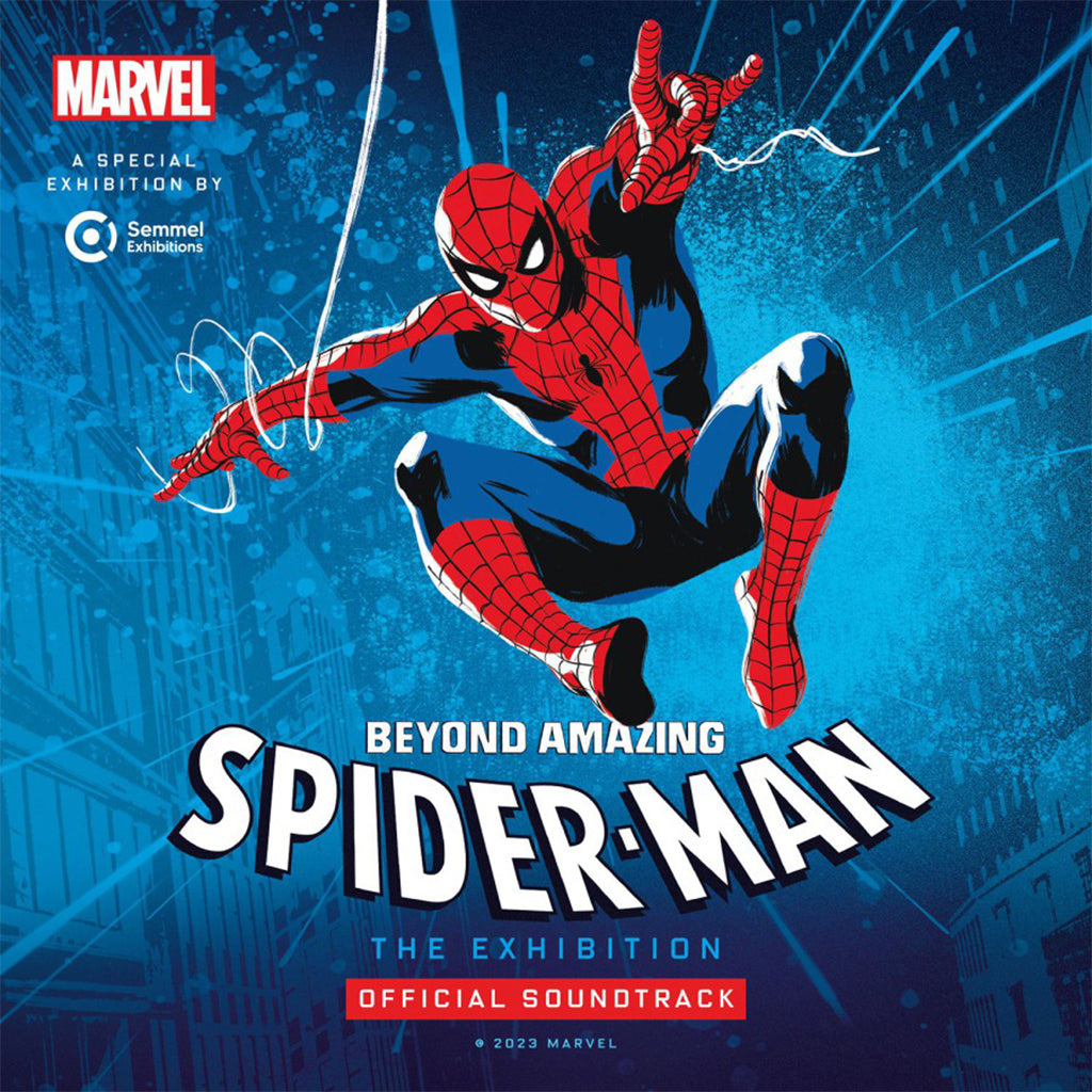 SEBASTIAN M. PURFÜRST - Spider-Man: Beyond Amazing - The Exhibition OST (w/ Poster) - LP - 180g Crystal Clear (Side A) / Picture Print (Side B) Vinyl