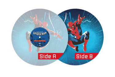 SEBASTIAN M. PURFÜRST - Spider-Man: Beyond Amazing - The Exhibition OST (w/ Poster) - LP - 180g Crystal Clear (Side A) / Picture Print (Side B) Vinyl