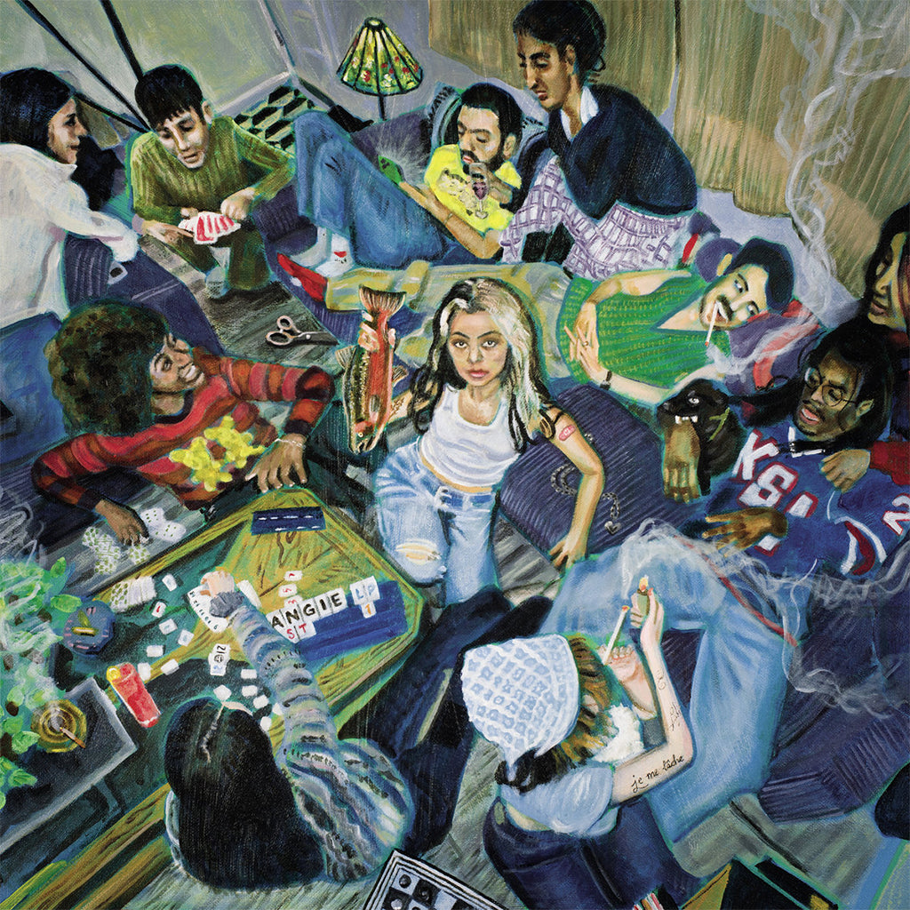 SPILL TAB - Angie - LP - Transparent Petrol Blue Vinyl [MAY 16]