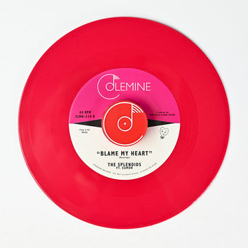 THE SPLENDIDS FEAT. EAMON - Cry Baby Cry / Blame My Heart - 7'' - Opaque Red Vinyl