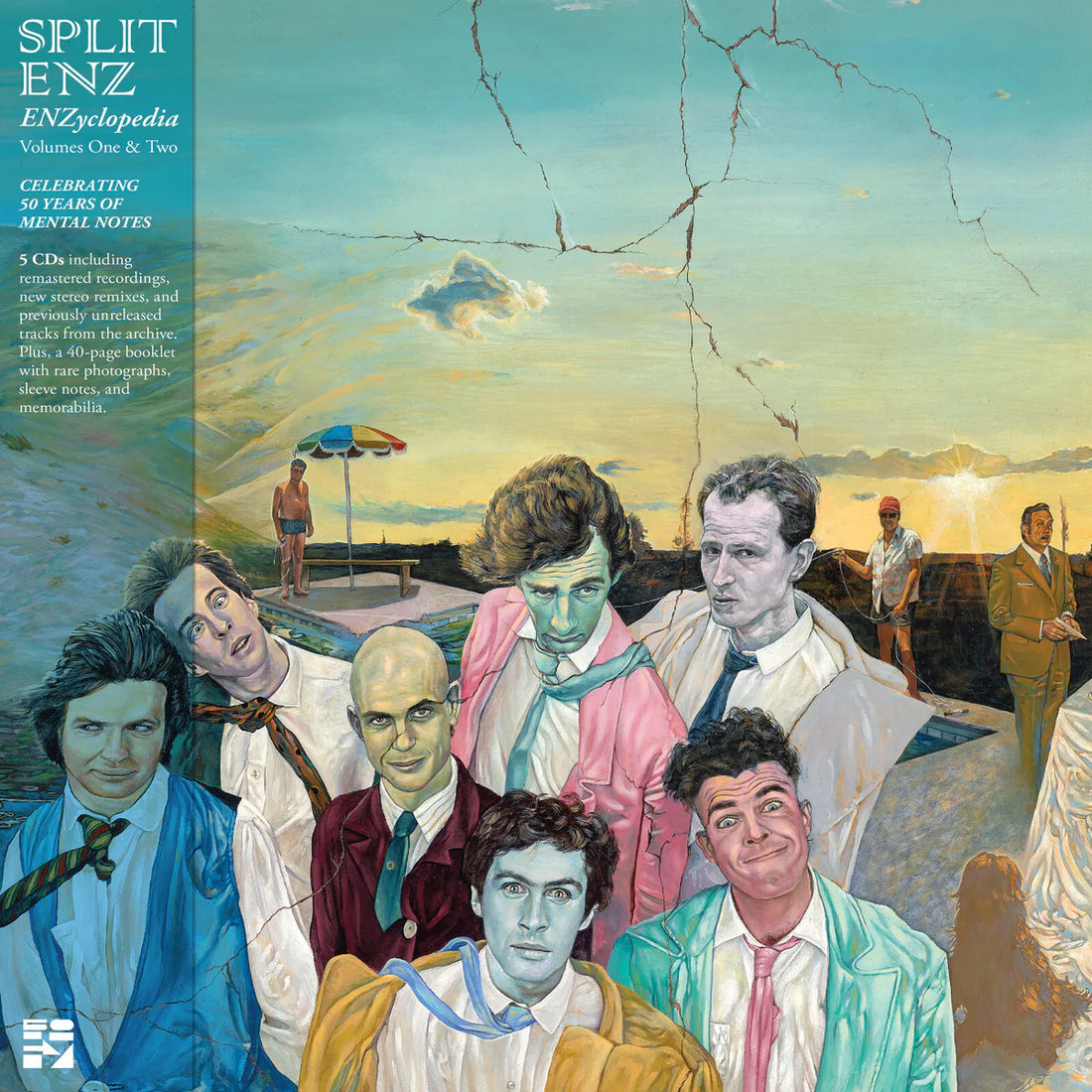 SPLIT ENZ - ENZyclopedia - Volumes One & Two - 5CD Box Set [NOV 14]