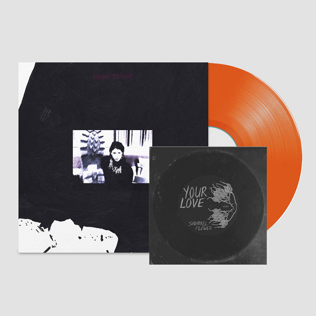 SQUIRREL FLOWER - Tomorrow’s Fire (with Bonus Flexi) - LP - Orange Vinyl