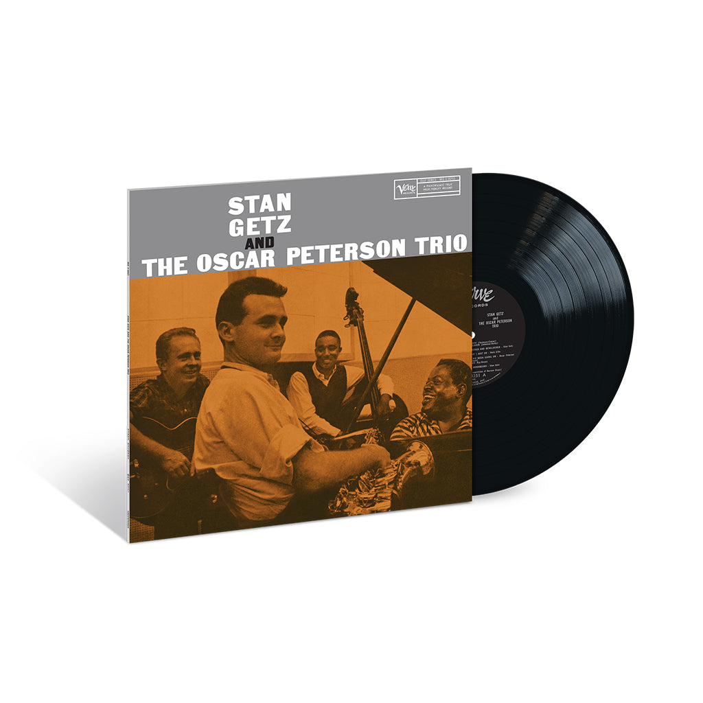 STAN GETZ & THE OSCAR PETERSON TRIO - Stan Getz & The Oscar Peterson Trio (Verve Vault Series) - LP - Deluxe 180g Vinyl [FEB 13]