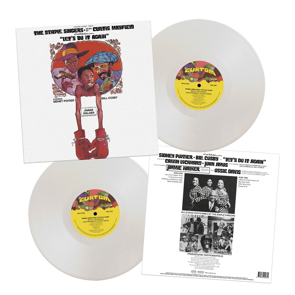 THE STAPLE SINGERS - Let's Do It Again (Reissue) - LP - 180g White