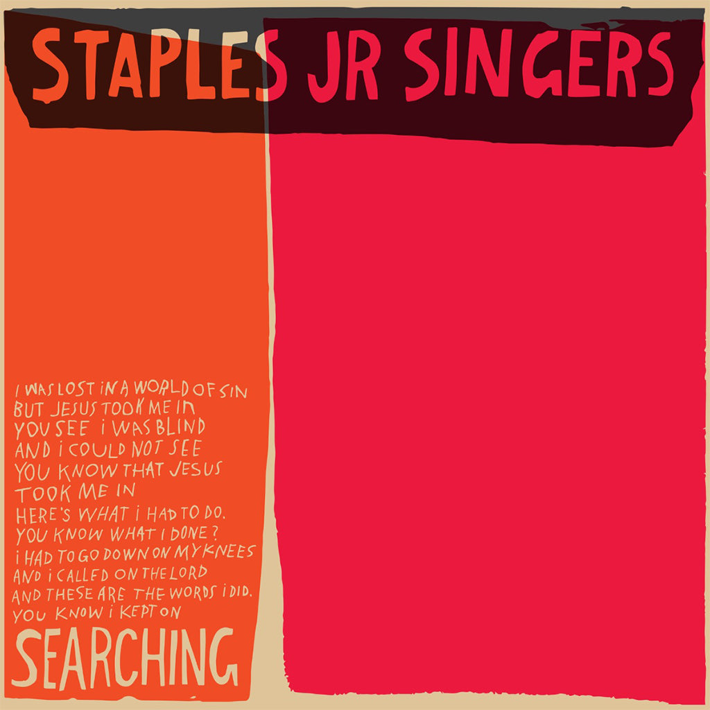 STAPLES JR. SINGERS - Searching - LP - Vinyl