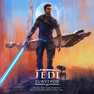 STEPHEN BARTON & GORDY HAAB - Star Wars Jedi: Survivor (Original Video Game Soundtrack)- 2LP - Multicolour Swirl Vinyl