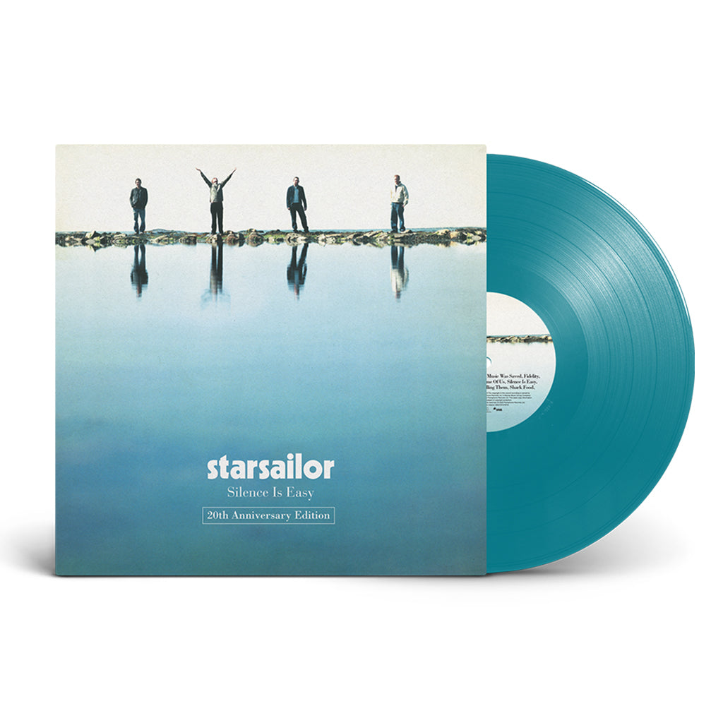 STARSAILOR - Silence Is Easy (20th Anniversary Edition) - LP - Turquoise Vinyl