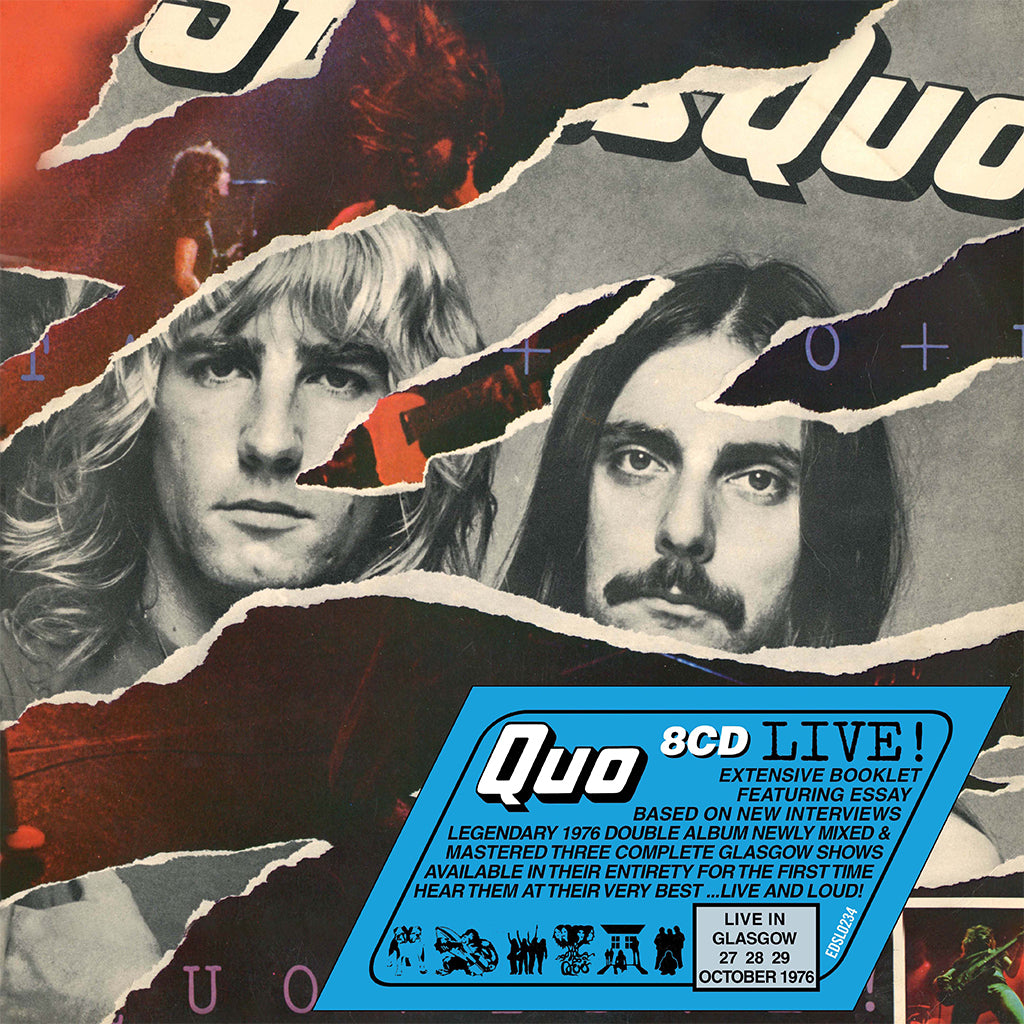STATUS QUO - Live! - 8CD - Deluxe Box Set [MAY 16]
