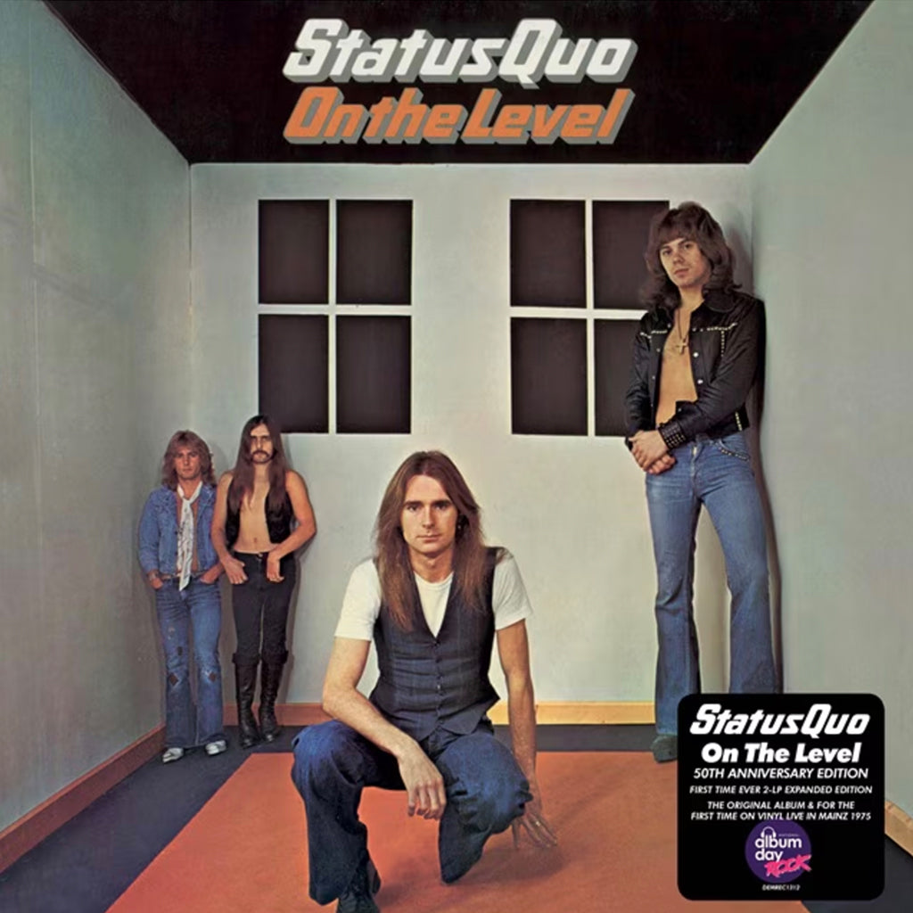 STATUS QUO - On The Level (50th Anniversary Expanded Edition) [National Album Day 2025] - 2LP - Gatefold Black Vinyl [OCT 18]