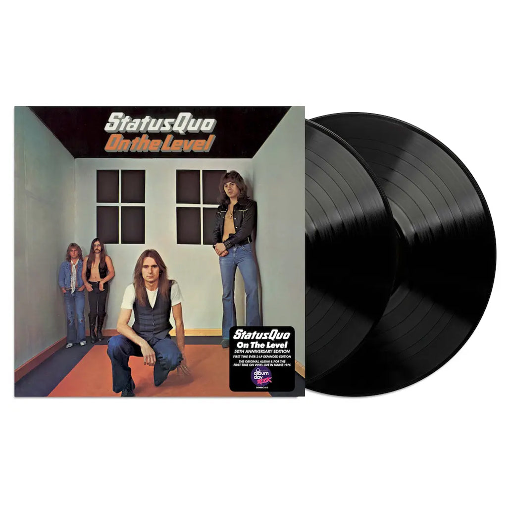 STATUS QUO - On The Level (50th Anniversary Expanded Edition) [National Album Day 2025] - 2LP - Gatefold Black Vinyl [OCT 18]