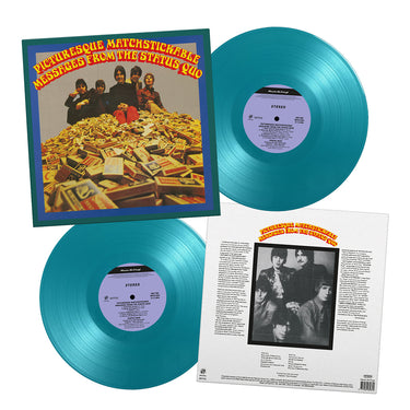 STATUS QUO - Picturesque Matchstickable Messages From The Status Quo (Reissue) - LP - 180g Turquoise Coloured Vinyl