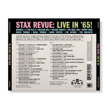 VARIOUS - Stax Revue: Live in '65! - 2CD [AUG 8]