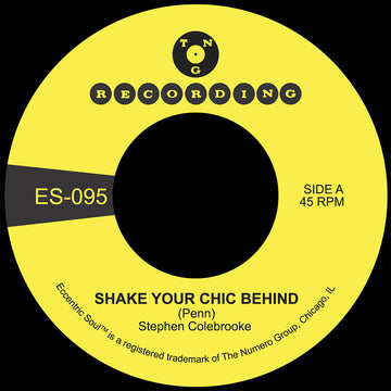 STEPHEN COLEBROOKE - Shake Your Chic Behind / Stay Away From Music - 7'' - Black Vinyl