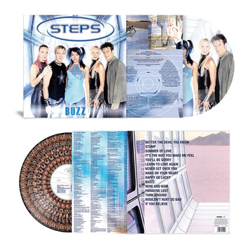 STEPS - Buzz (2024 Reissue) - LP - Zoetrope Picture Disc Vinyl