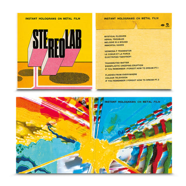 STEREOLAB - Instant Holograms On Metal Film - 2LP - Gatefold Clear Vinyl