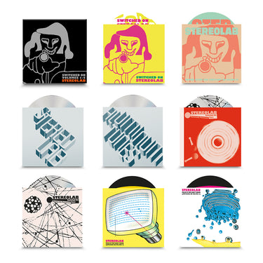 STEREOLAB - Switched On Volumes 1-5 - 8CD Box Set