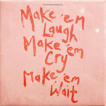 STEREOPHONICS - Make ‘em Laugh, Make ‘em Cry, Make ‘em Wait - LP - Recycled Black Vinyl [APR 25]