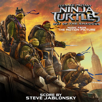 STEVE JABLONSKY – Teenage Mutant Ninja Turtles: Out of the Shadows (Original Soundtrack)- 2LP - Turtle Mask Splatter Vinyl [JUN 20]