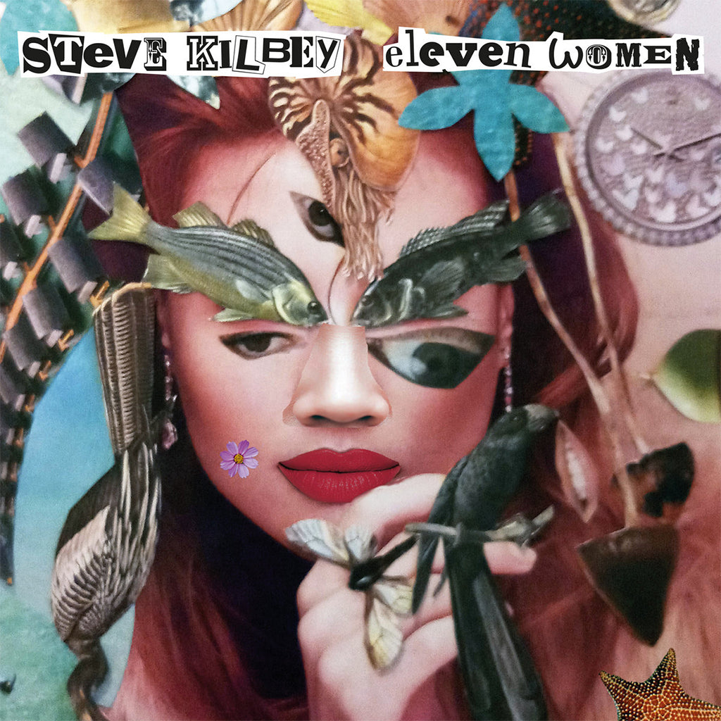 STEVE KILBEY - Eleven Women - LP - Clear with Pink, Blue & Green Splatter Vinyl