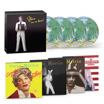 STEVE MARTIN - Steve In A Box - 4CD Box Set [NOV 15]