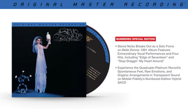 STEVIE NICKS - Bella Donna (Mobile Fidelity Numbered Edition) - Hybrid SACD [DATE TBC]